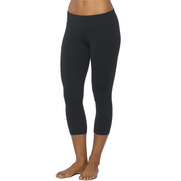 Prana Ashley Capri Low Rise Legging Black Yoga - Picture 5 of 5